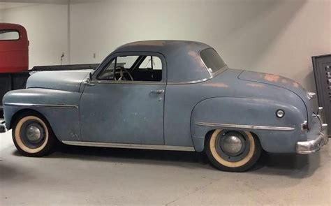 Nice Patina 1950 Plymouth Business Coupe Barn Finds