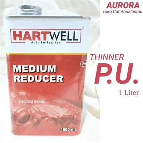 Jual Tiner HARTWELL Hatwel 1Liter Medium Reducer Thinner PU Tinner Slow