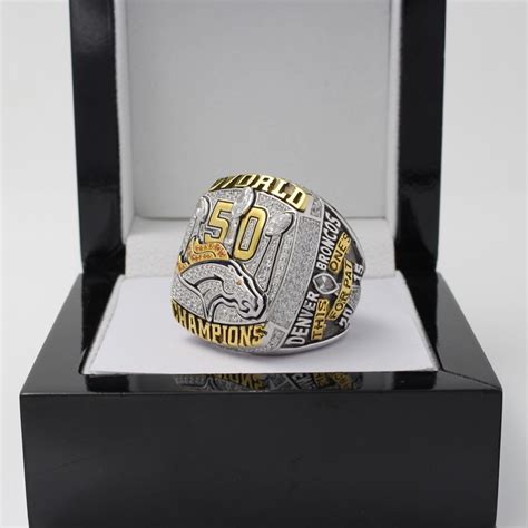 2015 Denver Broncos Ultra Super Bowl Ring – HYPERINGS