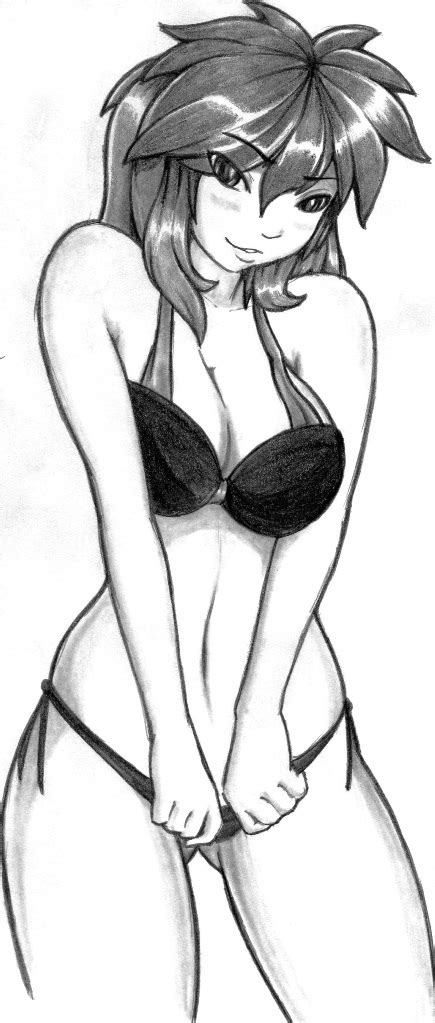 Hello Hitomi Bw By Neoancientwolf On Deviantart