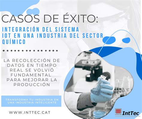 Casos de éxito Integración del sistema IoT en el sector químico