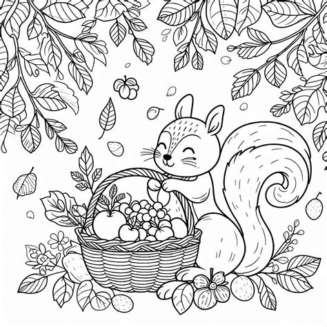 30 Kleurplaat Herfst Unieke Download En Print Tekening