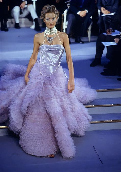 Karen Mulder In Christian Dior Ss Haute Couture X R