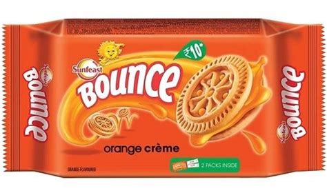 Normal Sunfeast Bounce Tangy Orange Biscuit Cream Filled Pack Size 76 G At Best Price In