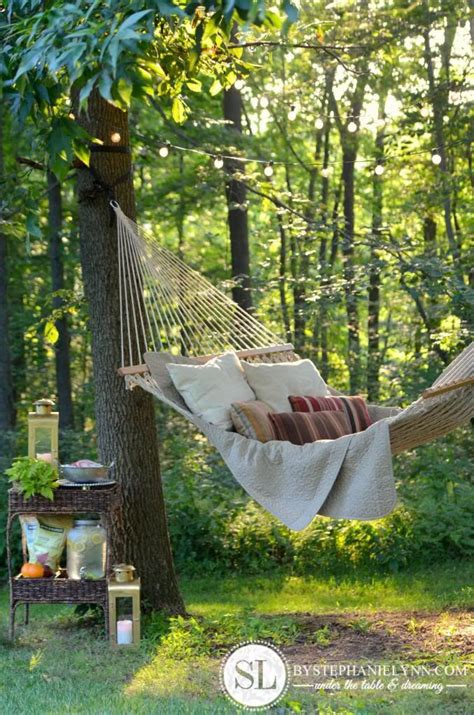 Backyard Hammock Refreshing The Outdoors For Summer Bystephanielynn