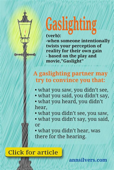 Psychology : Psychology : What is gaslighting in abusive relationships ...