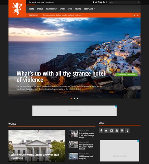 18+ Free News & Magazines WordPress Themes & Templates | Free & Premium Templates