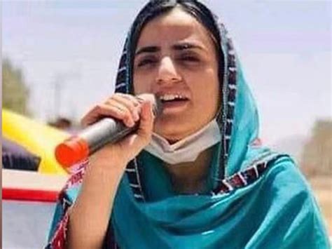 Pak Mahrang Baloch Booked In Terrorism Case Days After Being Barred