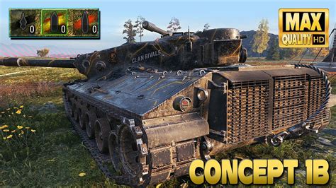 Concept 1B Till The Last Shell On Fjords World Of Tanks YouTube