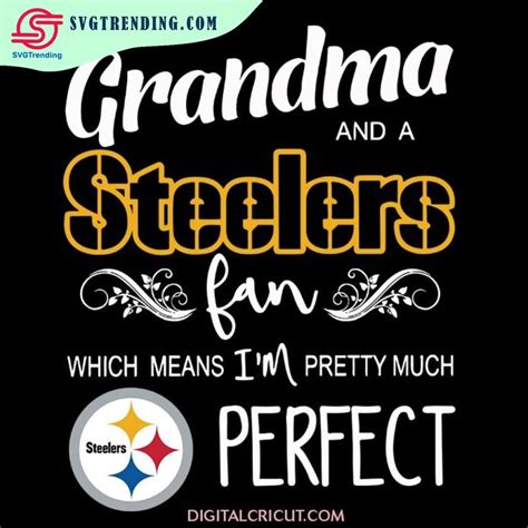 Pittsburgh Steelers Logo Svg Cricut File Clipart Nfl Svg Football