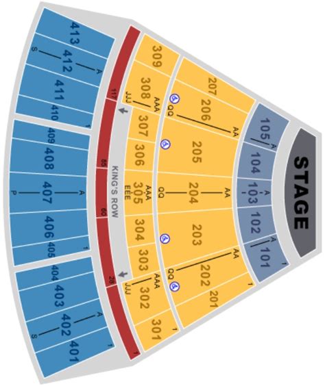 Verizon Theater Seating Chart With Seat Numbers Elcho Table