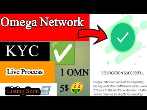 Omega Network Live KYC Process Omega Network Kyc Method Problem Solve