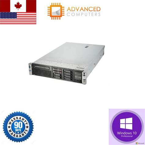 Hp Proliant Dl380p Gen8 Xeon E5 2690 29ghz 192gb 4x1tb 25 Adv Computers