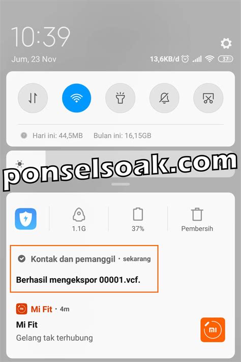 cara memindah kontak hp ke kartu sim 1