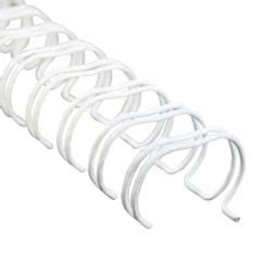 White Twin Loop Wire Binding Supplies