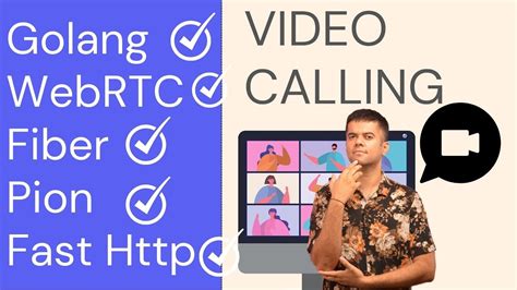 GOLANG Video Conferencing And Live Streaming PART 3 Full Stack