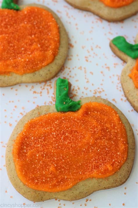 Easy Cut Out Pumpkin Cookies Cincyshopper