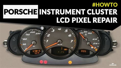 How To Repair Porsche 911 996 And Boxster 986 Instrument Clusters Lcd Displays Replacement