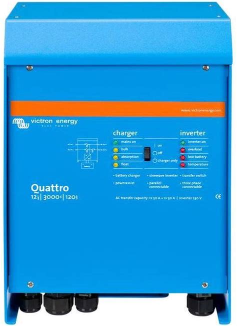 Victron Energy Quattro Lader Inverter V V Ah W Pris