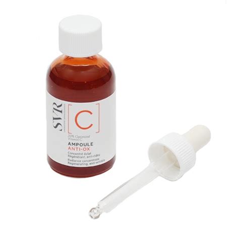 SVR Ampoule Anti-Ox C 30 ml - Sérum anti-âge,Teint terne et fatigué