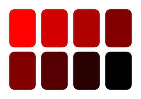Tons De Vermelho Escuro - Paleta Cores Vermelho Escuro Imagens – Download Grátis no Freepik