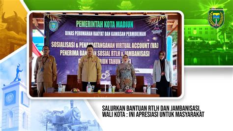 Salurkan Bantuan RTLH Dan Jambanisasi Wali Kota Ini Apresiasi Untuk