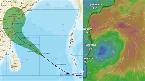 Cyclone Michaung সগরর গরভ মগজউম ঘরণঝড তর হল ক পরভব