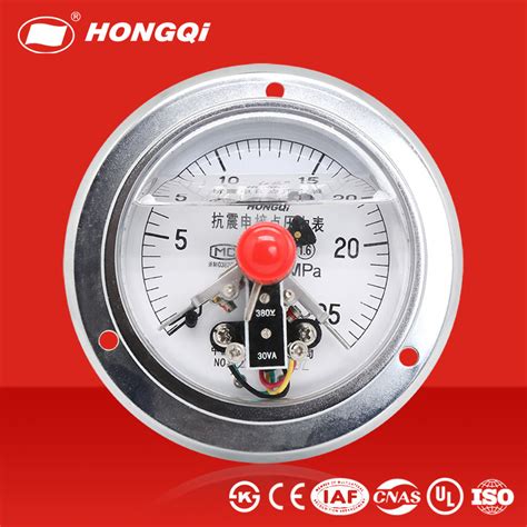 Ytnxc100zt Seismic Electric Contact Pressure Gauge Made By Hongqi