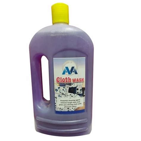 Lavender Violet Ava Cloth Wash Liquid Packaging Type Plastic Bottle