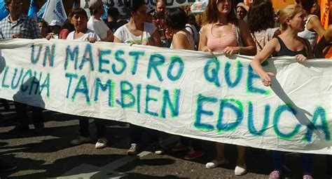 PARO DOCENTE Paro en Córdoba masiva movilización docente