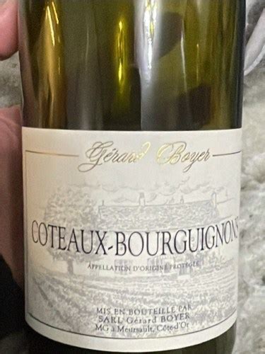 Gerard Boyer Coteaux Bourguignons Blanc Vivino Australia