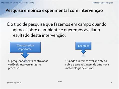 Metodologia Da Pesquisa Em Ensino De Ci Ncias I Ppt Carregar