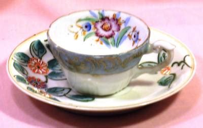 Occupied Japan Small Tea Cup Saucer Mismatched Pair Antique Price