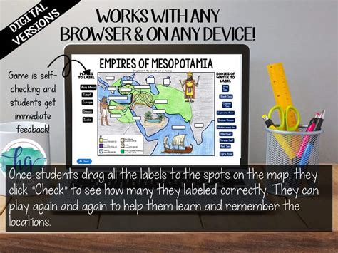 Empires Of Mesopotamia Map Activity By History Gal