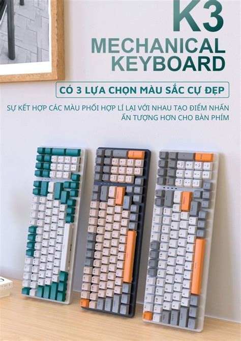 B N Ph M C Gaming K Red Switch Led Ch Hot Swap D Nh Cho Laptop Pc Macbook Shopee