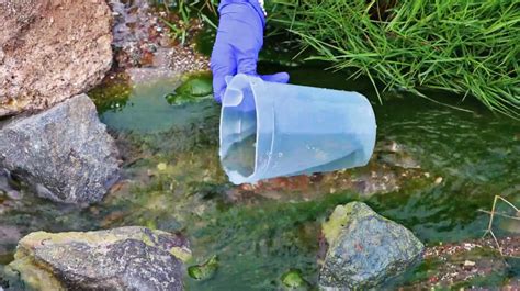 Contin A El Muestreo De Manantiales Para Vigilar Su Calidad De Agua Y