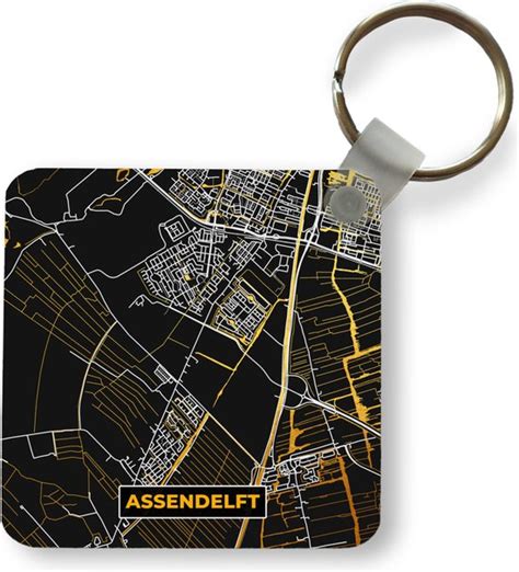 Sleutelhanger Uitdeelcadeautjes Plattegrond Assendelft