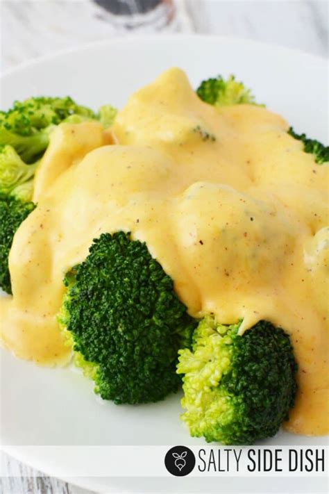 Cheese Sauce For Broccoli Homemade In 5 Minutes Flat Easy Side Dishes