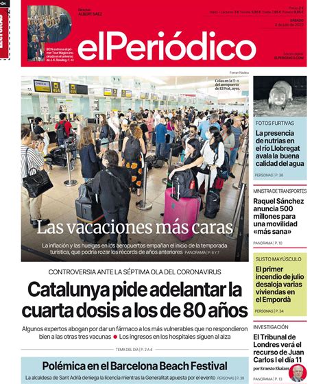 Portadas La España negrísima de El Mundo