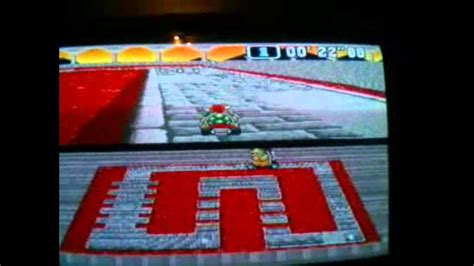 Super Mario Kart Time Trial PAL Bowser Castle 1 5 Lap 1 30 42 By Leyla