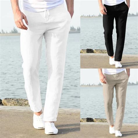 Pantalon De Surv Tement Pour Hommes Confortable Et L Gant Avec Cordon