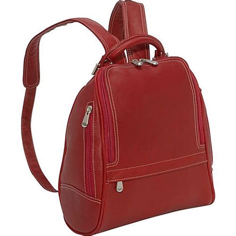 Le Donne Leather Sling Backpack Purse