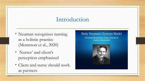 Solution Betty Neuman S Nursing Theory Studypool