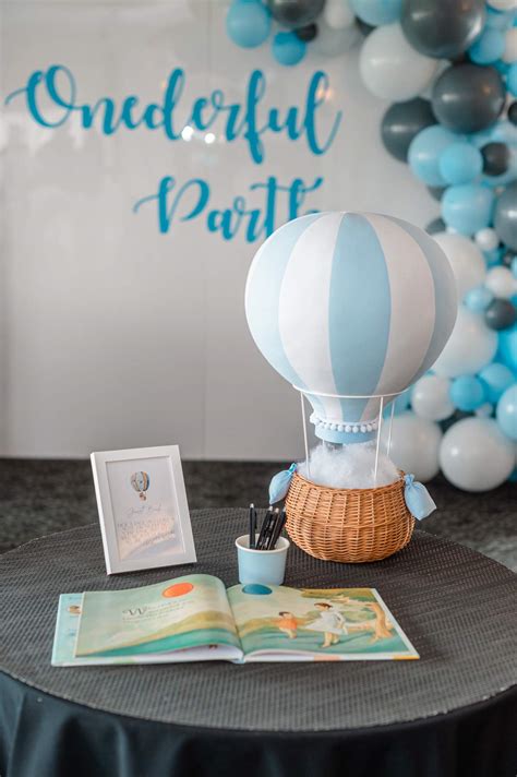 Hot Air Balloon Birthday Party Ideas Photo 19 Of 22 Catch My Party