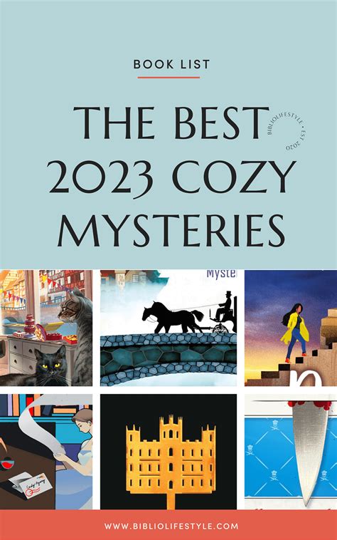 BiblioLifestyle - The Best 2023 Cozy Mysteries To Read