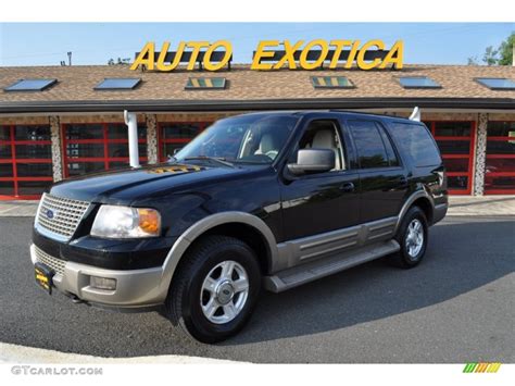 2003 Black Clearcoat Ford Expedition Eddie Bauer 4x4 53464125 Photo 1 Car