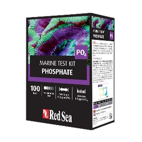 Red Sea Marine Care Phosphate Test Kit Advanced Aquarium Consultancy