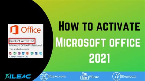 HOW TO ACTIVATE MICROSOFT OFFICE 2021 WITHOUT A PRODUCT KEY IN JUST 5