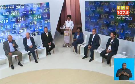 Segundo debate na TV reúne seis candidatos ao governo da Bahia nas