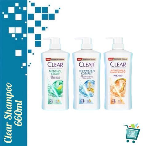 Jual Clear Ice Cool Menthol Complete Soft Care Shampoo Shampo